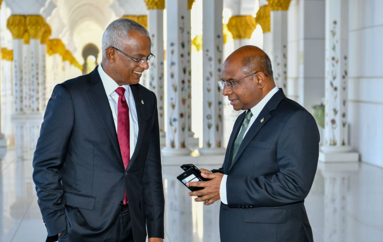 އދގެ ދެމަޤާމަކަށް ދިވެހިރާއްޖެއިން ކުރިމަތިލާން ނިންމައިފި