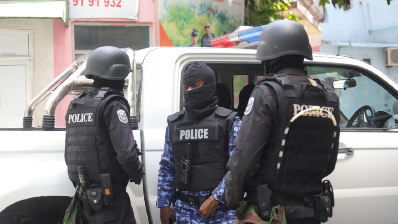 Maldives Police Service through an operation.