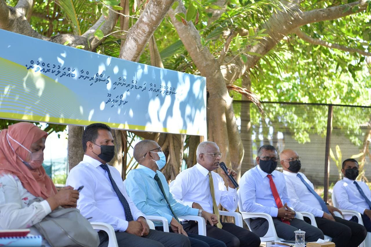 ރައީސް ޞާލިޙް ފޯކައިދޫ އަށް ކުރެއްވި ދަތުރުފުޅުގެ ތެރެއިން