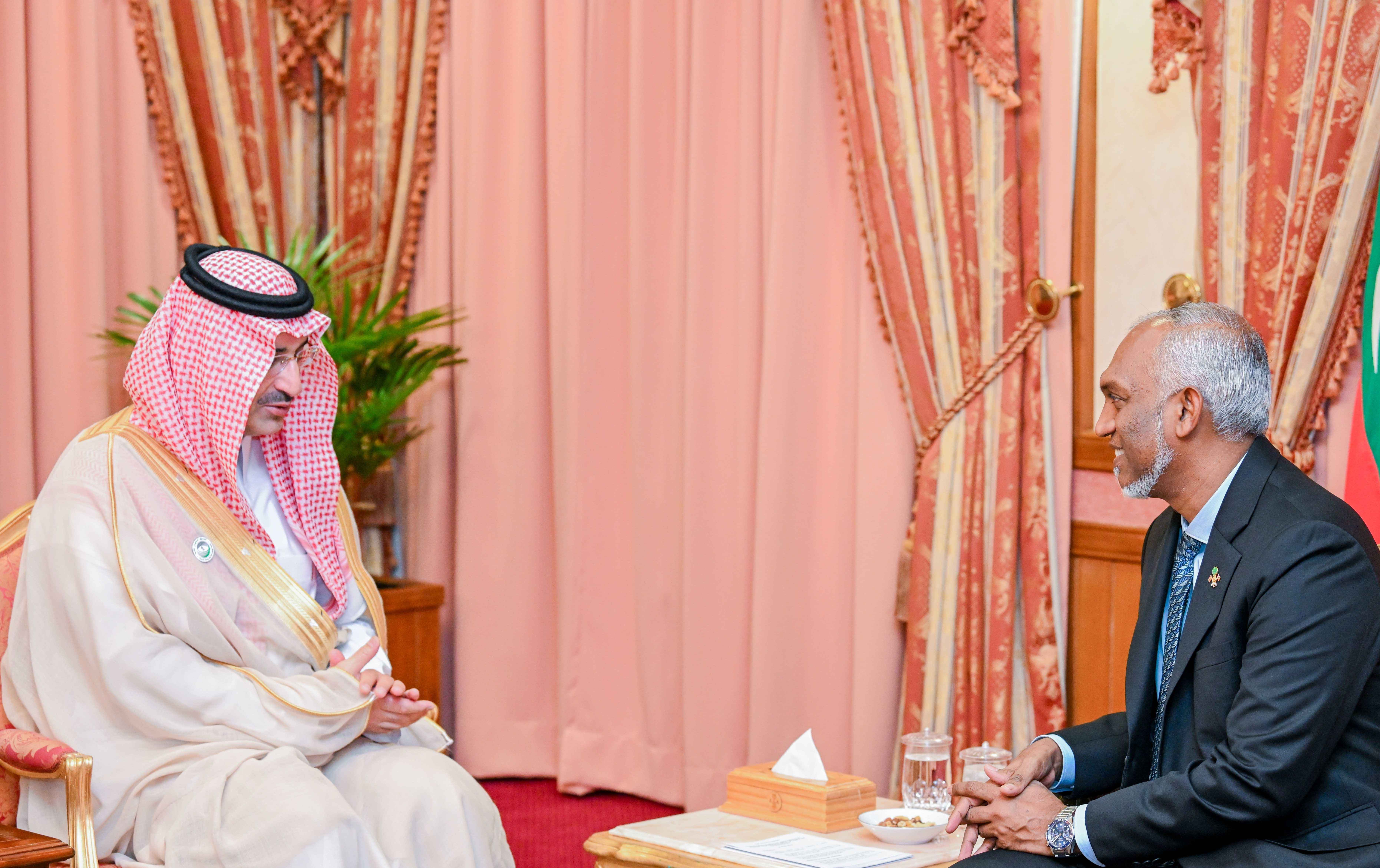 Saudi Fund for Development CEO meets President Dr. Muizzu to deepen bilateral ties