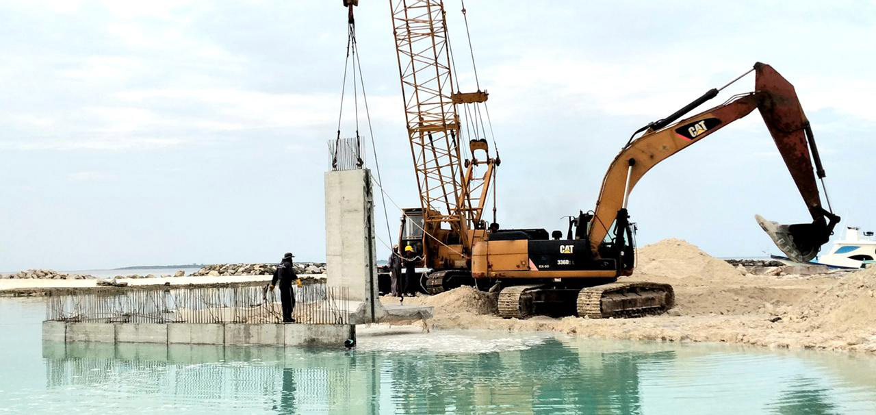 ހަނިމާދޫ ބަނދަރުގެ މަސައްކަތް ބާރަށް ކުރިއަށް