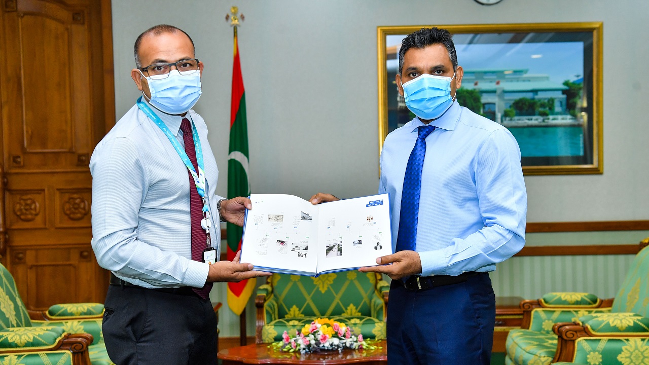 ރައީސުލްޖުމްހޫރިއްޔާގެ ނައިބު ފައިސަލް ނަސީމް (ކ) އާއި އެމްޑަބްލިއުއެސްސީ ގެ އެމްޑީ ޝާހް