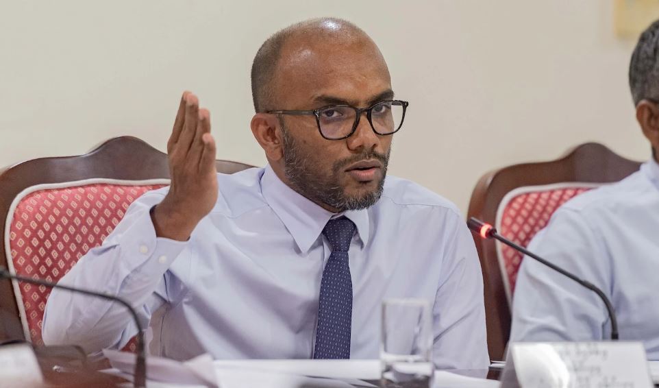 Finance Minister Ahmed Ameer.