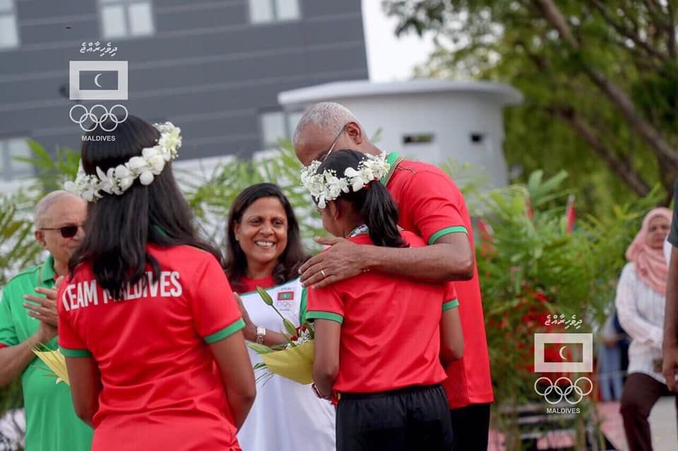 ދުނިޔޭގެ ޓީޓީ މުބާރާތަށް ދީމާ ކޮލިފައި ވުމުން ރައީސްގެ މަރުހަބާ