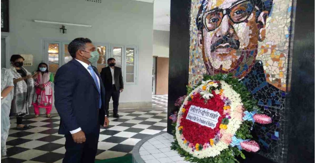 VP Faisal Naseem visited Bangabandhu Memorial Museum and paid tributes to Father of the Nation Bangabandhu Sheikh Mujibur Rahman.