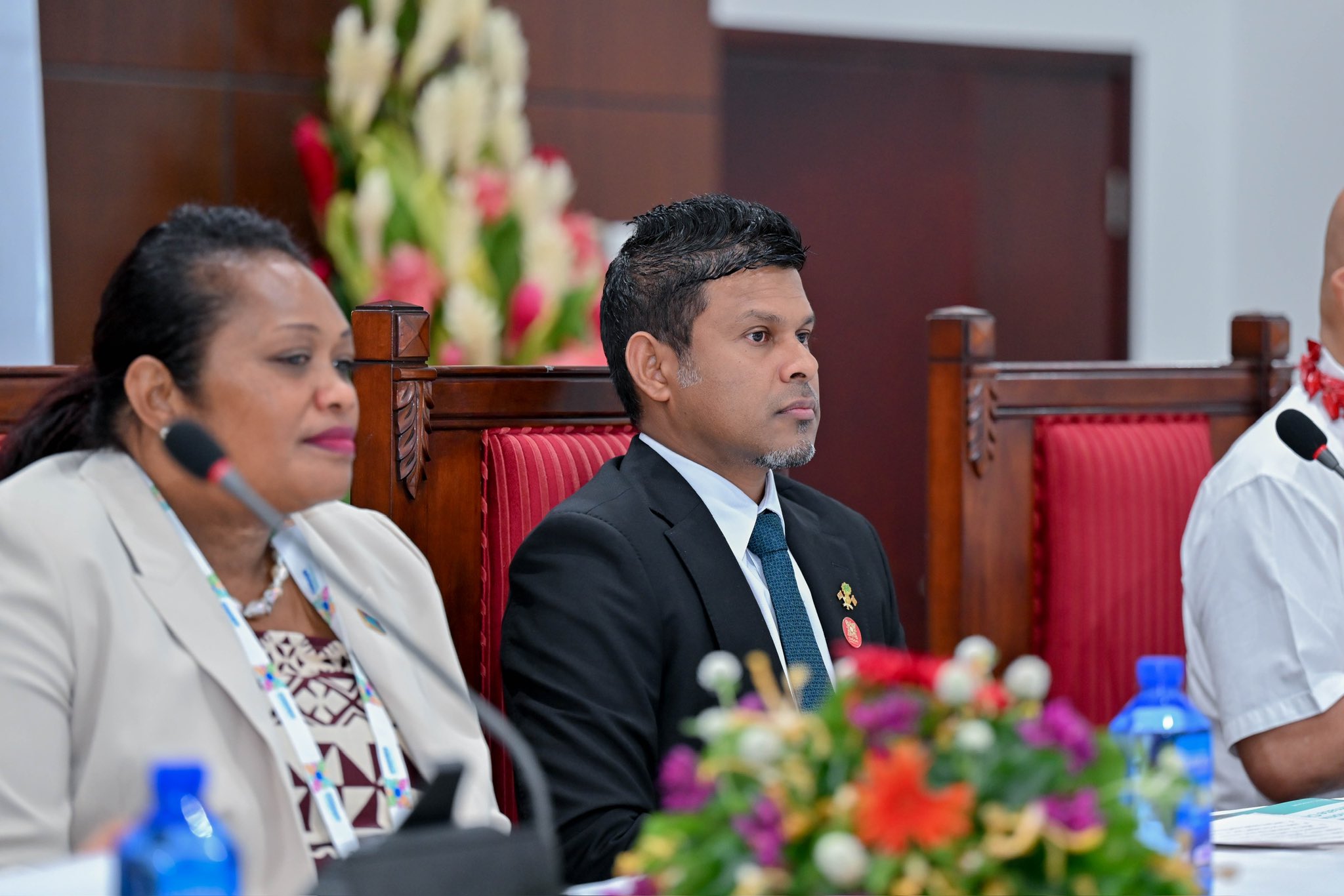 Vice President at the ongoing Commonwealth Heads of Government Meeting (CHOGM) in Samoa.