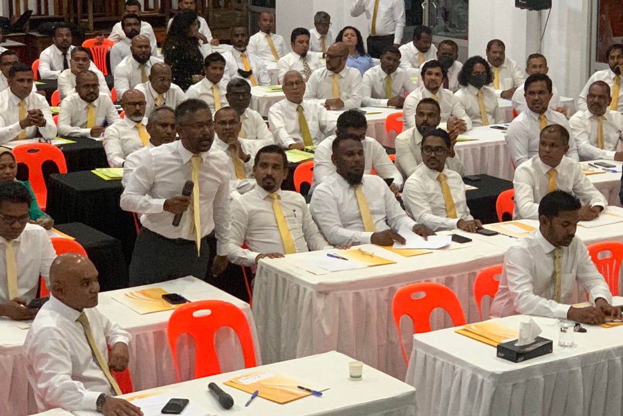 އެމްޑީޕީގެ ޤައުމީ މަޖިލީހުގެ މިރޭގެ ޖަލްސާ