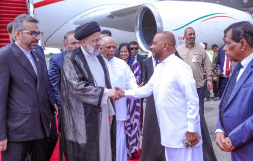Iranian President Raisi visits Sri Lanka amidst controversy