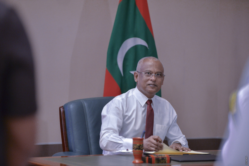 ރައީސުލްޖުމްހޫރިއްޔާ އިބްރާހީމް މުހައްމަދު ޞާލިހް