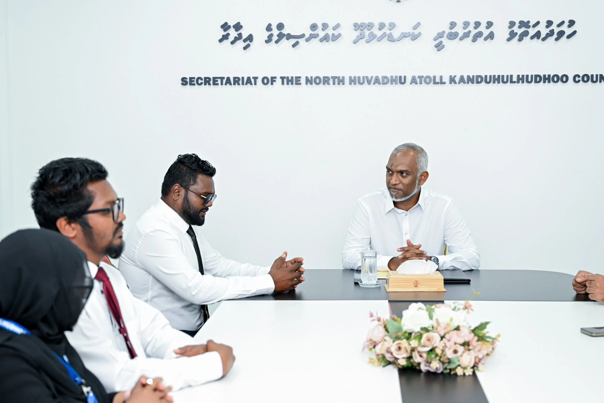 Government addresses development concerns in Kan'duhulhudhoo