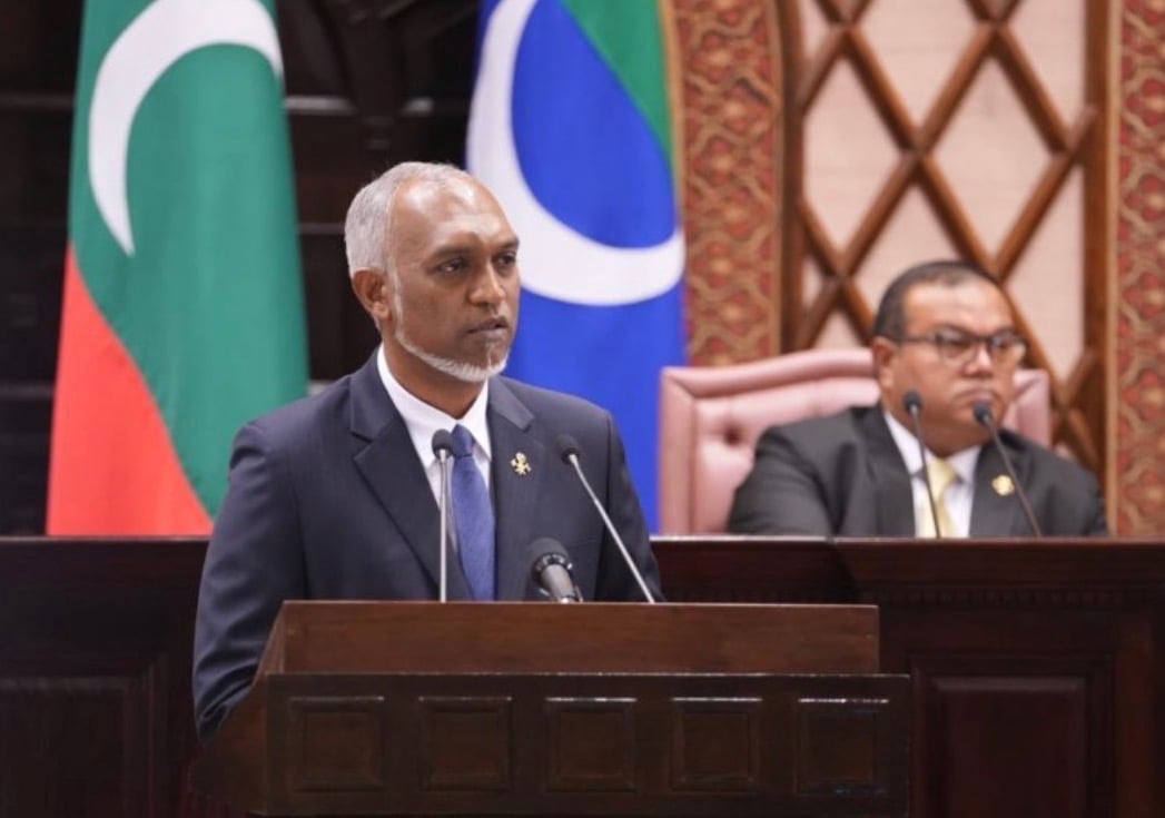 ރައީސް ޑރ. މުހައްމަދު މުއިއްޒު ރިޔާސީ ބަޔާން އިއްވަވަނީ-