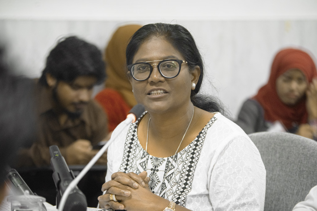 Male’ City Mayor, Ms. Shifa Mohammed