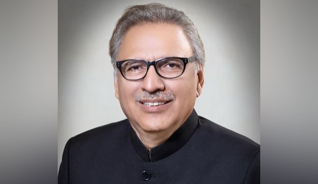 Pakistan’s President Arif Alvi