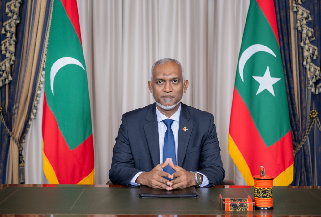 ރައީސް ޑރ. މުހައްމަދު މުއިއްޒު، ފޮޓޯ: ރައީސް އޮފީސް