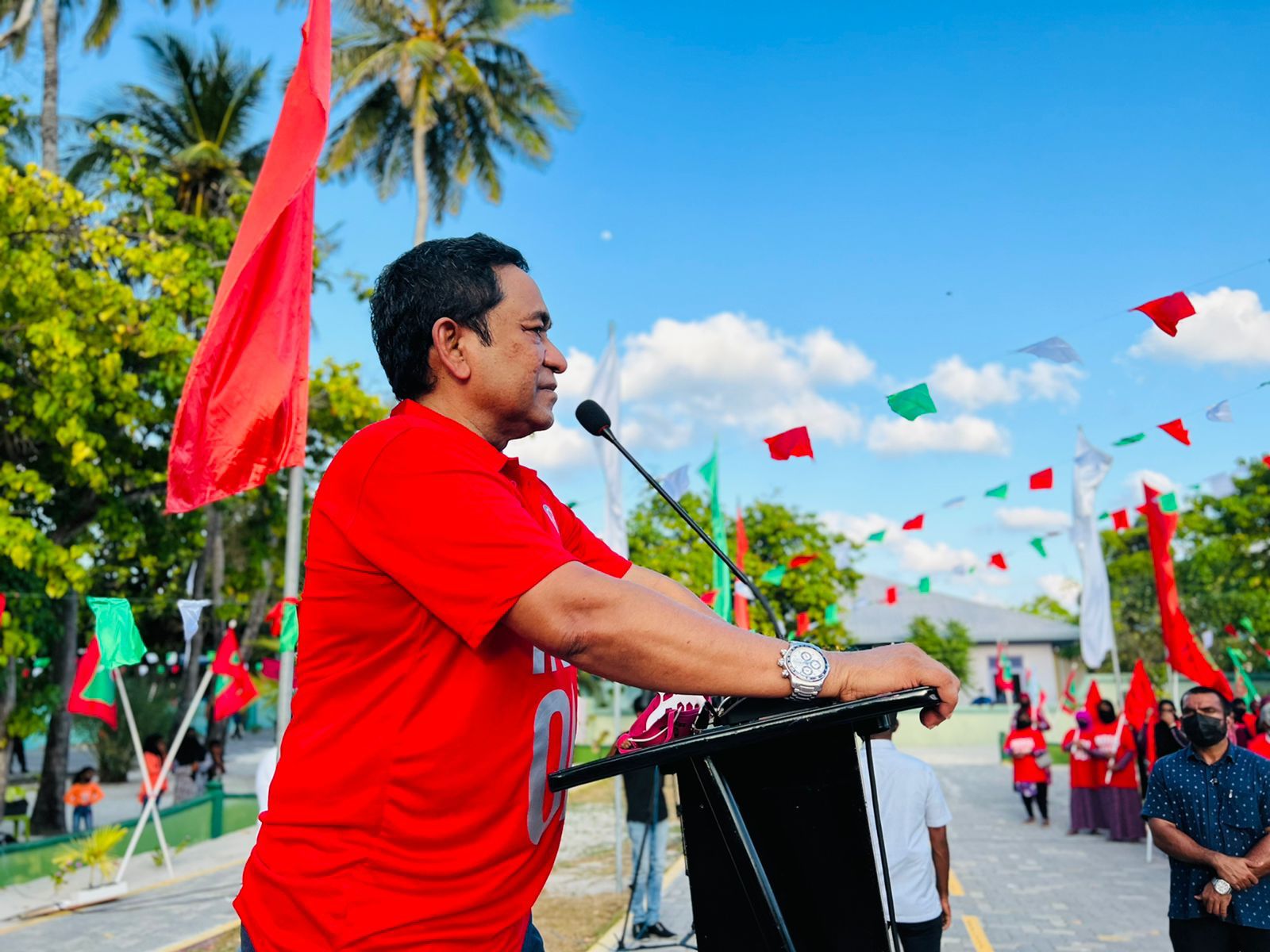 ރައީސް ޔާމީންގެ ޝަރީއަތް އަވަސްކުރީ ސަރުކާރުގެ ނުފޫޒުން: ޕީޕީއެމް