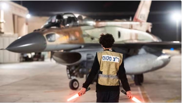 In this photo provided by the Israeli army, armed Israeli Air Force planes depart from an unknown location to attack Iran, Saturday, Oct. 26, 2024. (AP)