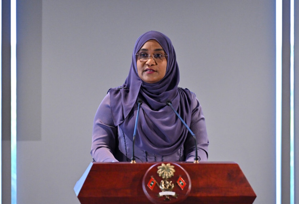 އަންހެނުންގެ ދުޅަހެޔޮކަން ކަށަވަރުކުރެވޭފަދަ ނިޒާމެއް ގާއިމްކުރަން ގުޅިގެން މަސައްކަތް ކުރަން ޖެހޭ: ސާޖިދާ