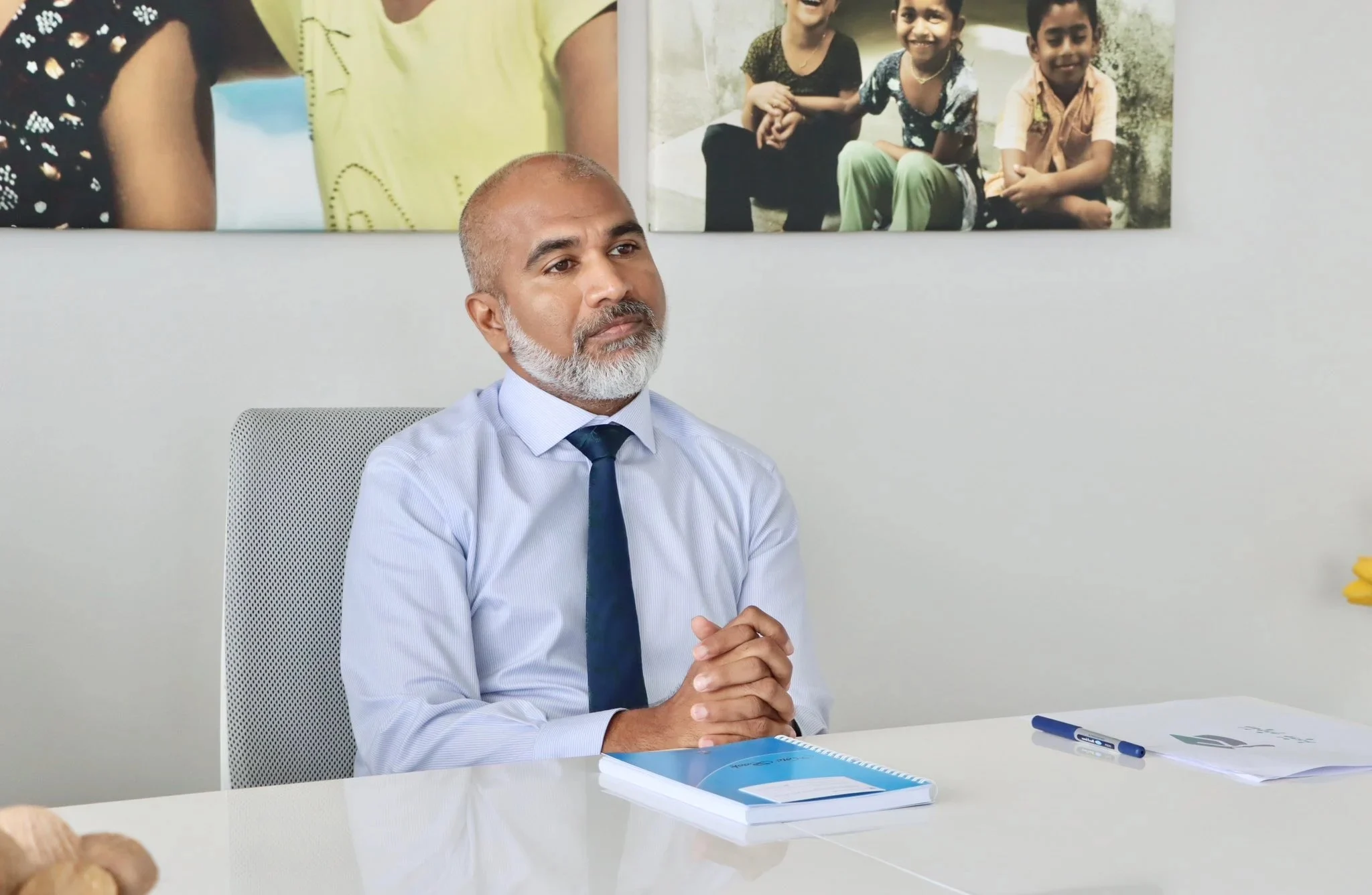 Education Minister Dr. Ismail Shafeeu