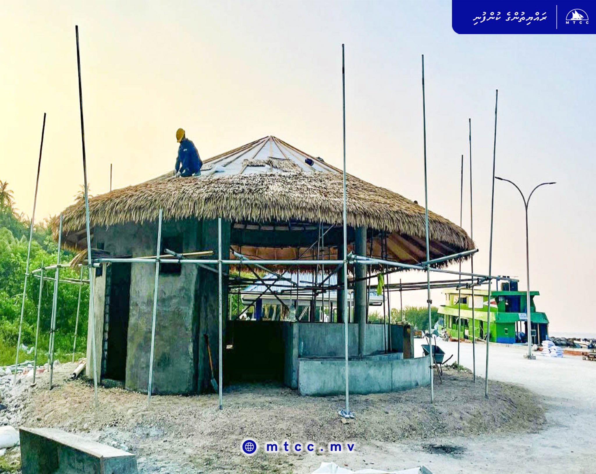 ނޭކުރެންދޫ ފެރީ ޓާރމިނަލްގެ މަސައްކަތް