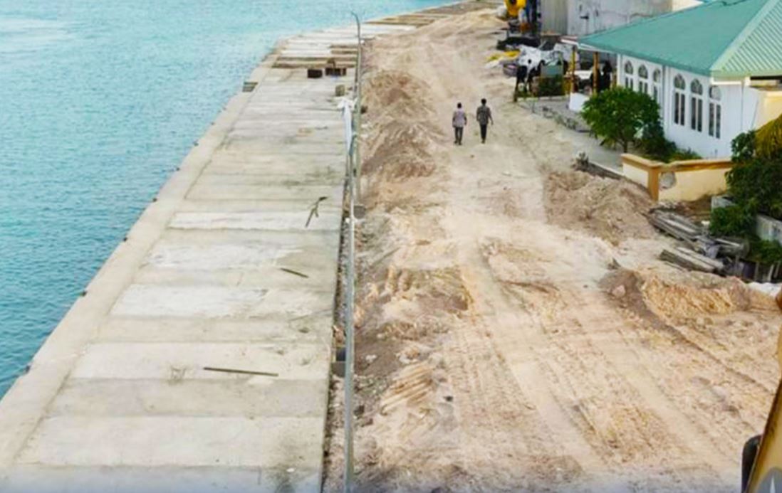 މިލަދޫ ބަނދަރުގެ ބޮޑު ބައެއް ނިމިއްޖެ