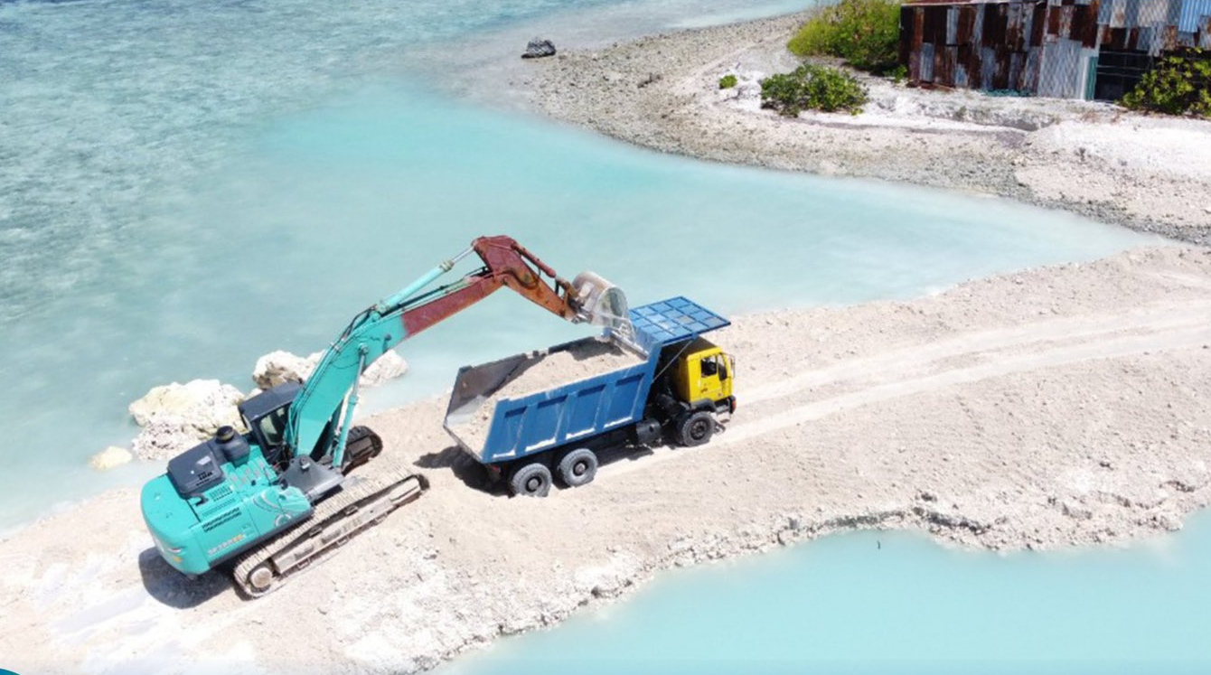 ދާންދޫ ބަނދަރު ތަރައްގީކުރުން: ބަނދަރު ފުން ކުރުމުގެ މަސައްކަތް ފަށައިފި