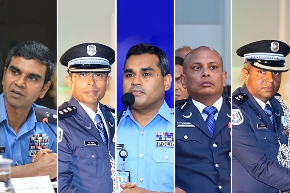 ކޯޓަށް މައްސަލަ ހުށަހެޅުއްވި ފަސް އޮފިސަރުން