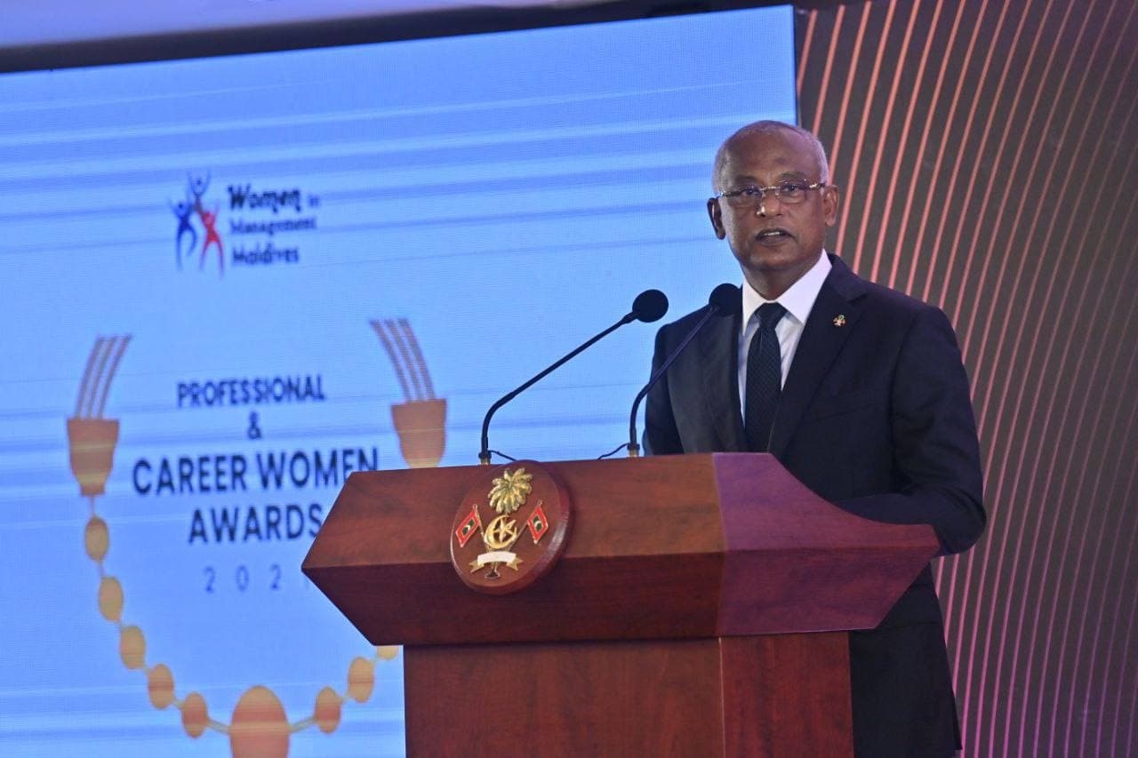 ޖެންޑަރ އީކުއަލިޓީ އެކްޝަން ޕްލޭނުން އަންހެނުން އިޤްތިޞާދީ ގޮތުން ބާރުވެރިކުރެވޭނެ: ރައީސް