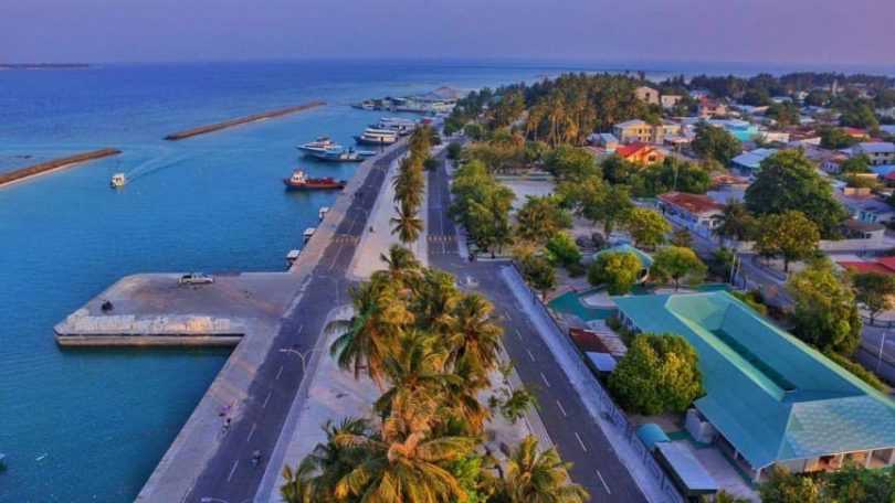 Dhaalu Atoll Kudahuvadhoo island.