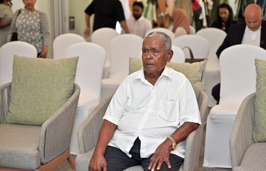 Prominent businessman Champa Mohamed Moosa (Uchchu)
