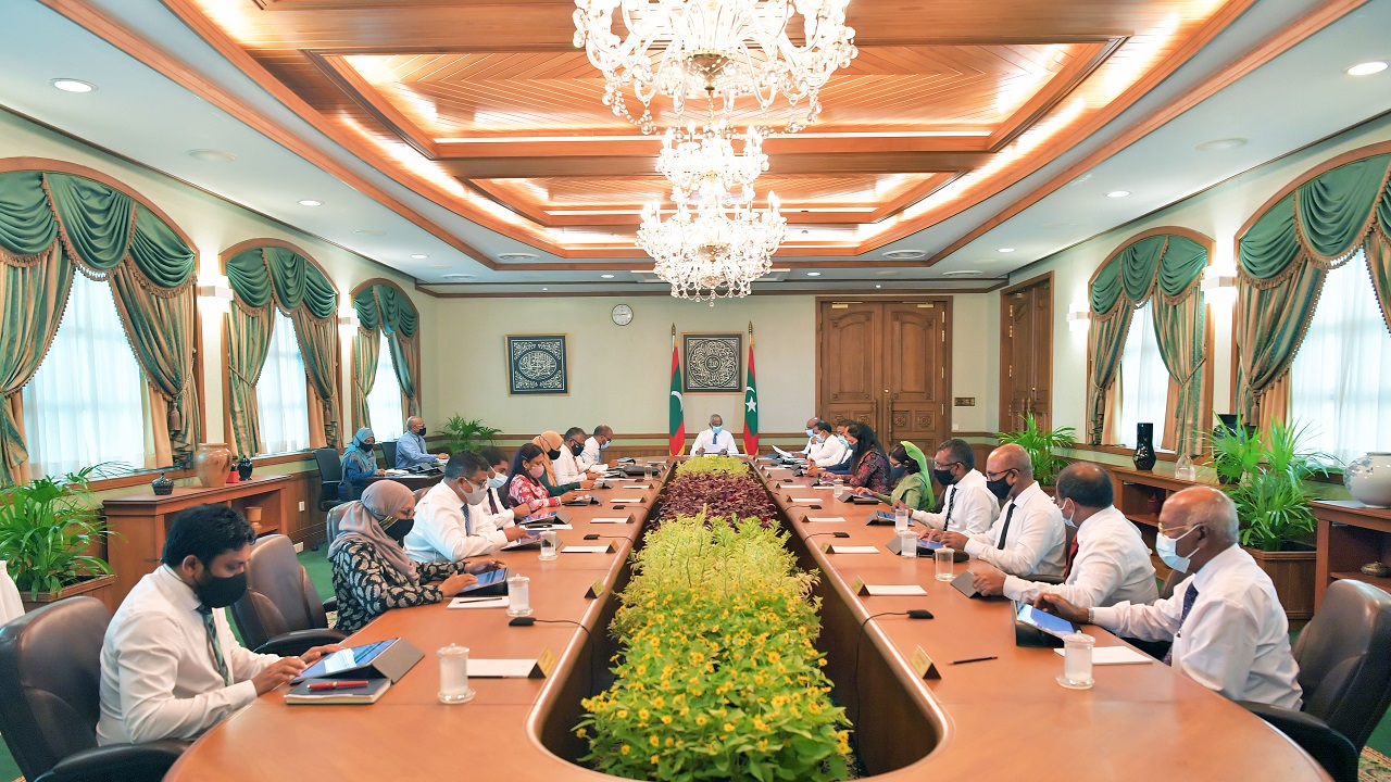 Cabinet Ministers meeting.
