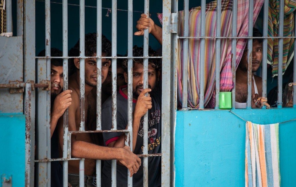 inmates in a local prison.