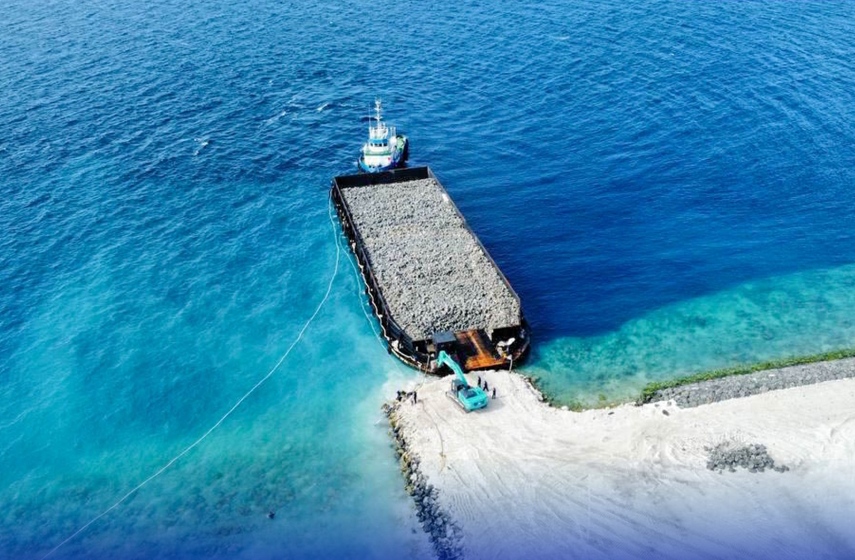 ވެލިދޫ ދޯނި އެހެލާ ސަރަޙައްދު ހަދަން ބޮޑުހިލައިގެ ދެވަނަ ޝިޕްމަންޓް ގެންގޮސްފި