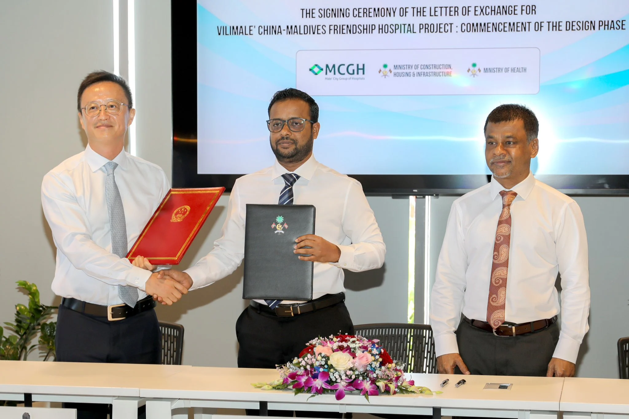 Maldives, China sign detail design agreement for Villimale' hospital