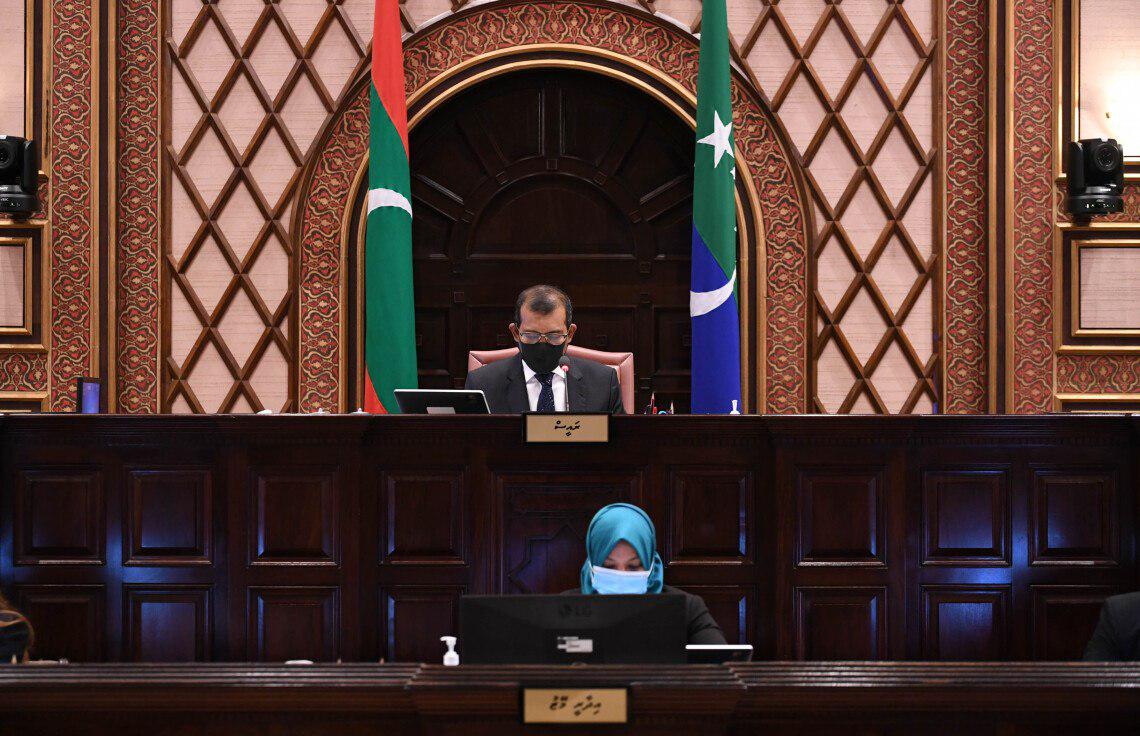 ރައްޔިތުން މަޖިލިީހުގެ ރައީސް ރައީސް މުޙައްމަދު ނަޝީދު