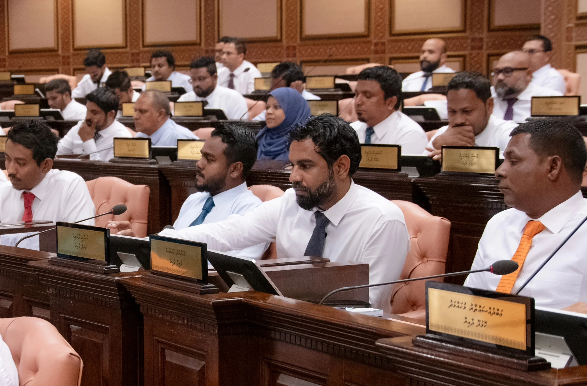 Parliament sitting.