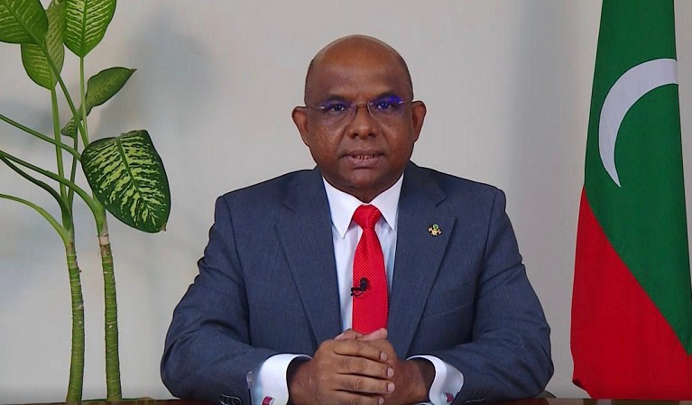 Minister of Foreign Affairs, Mr. Abdulla Shahid.