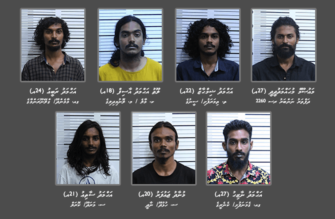 ފުލުހުން ހޯދުމަށް އިޢުލާނު ކޮށްފައިވާ 7 މީހުން