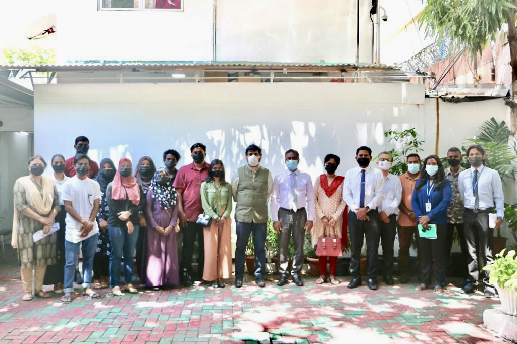 ޔޫތު އެކްސްޗޭންޖް ޕްރޮގްރާމްގެ ދަށުން ދިވެހި ޒުވާނުންގެ ވަފުދެއް އިންޑިއާއަށް