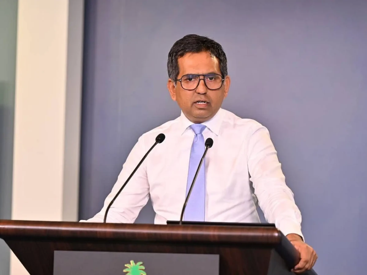 Economic Development and Trade Minister Mohamed Saeed.