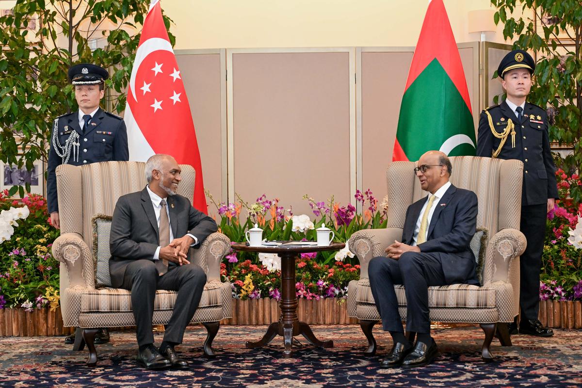 ރާއްޖެއާއި ސިންގަޕޫރާ ދެމެދު އޮންނަ ގުޅުން އިތުރަށް ބަދަހިވެއްޖެ: ރައީސް