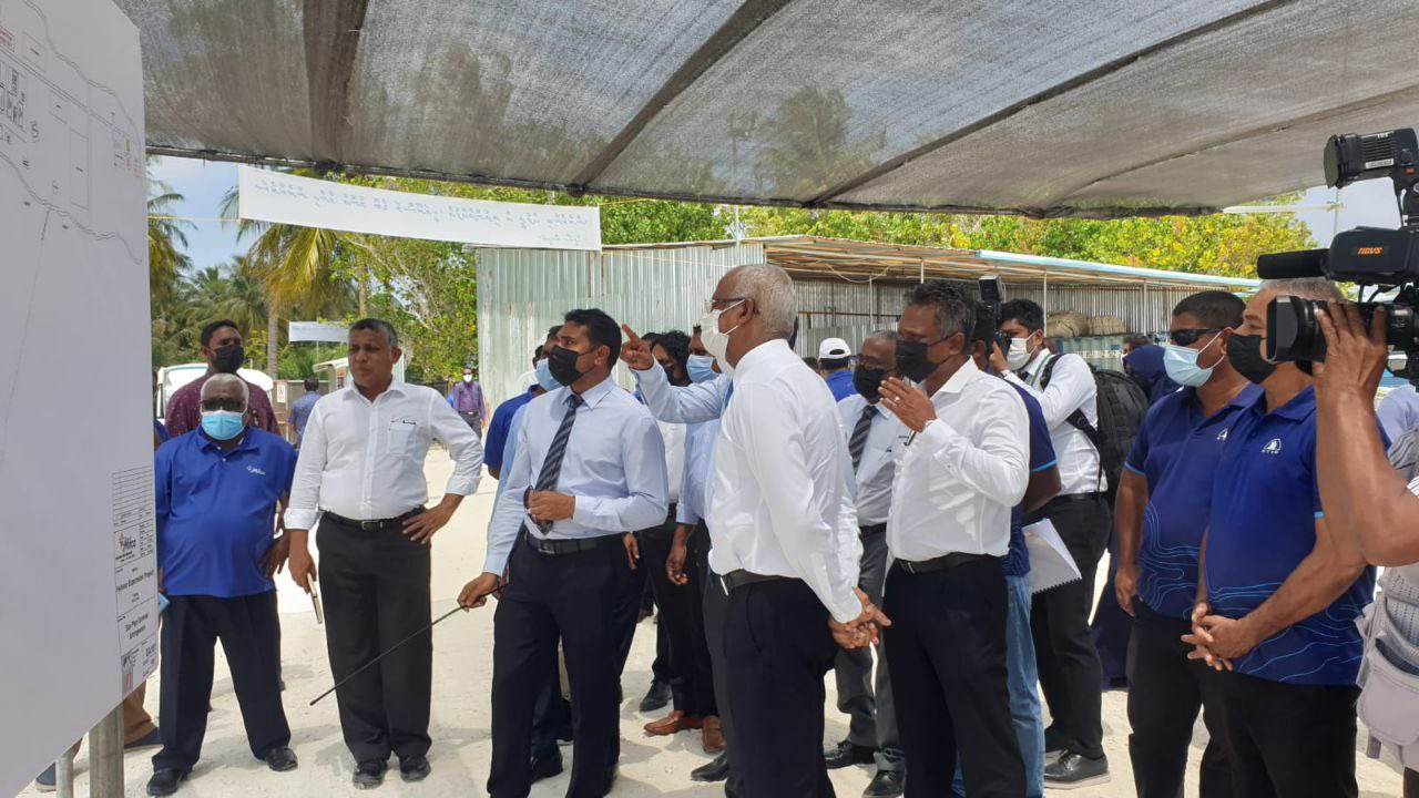 ފެލިވަރު ތަރައްގީކުރުމުގެ މަސައްކަތް ރައީސް ބައްލަވާލައްވައިފި