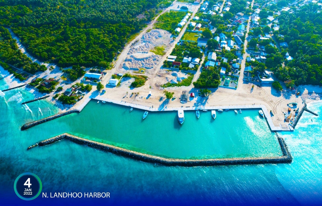 ލަންދޫ ބަނދަރު ތަރައްޤީކުރުމުގެ މަޝްރޫއު ނިމިއްޖެ