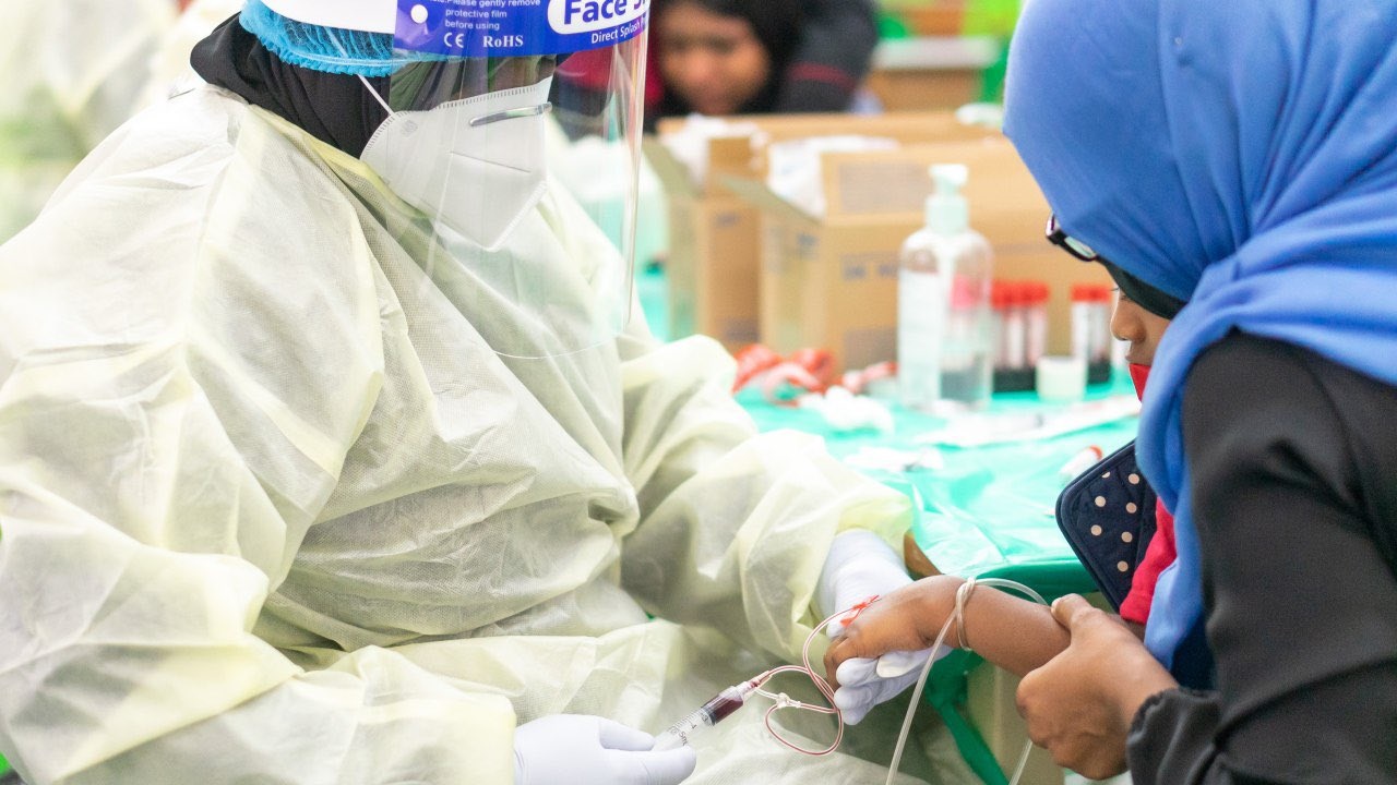 Antibody tests initiated in Male City on 15th October. Photo: HPA