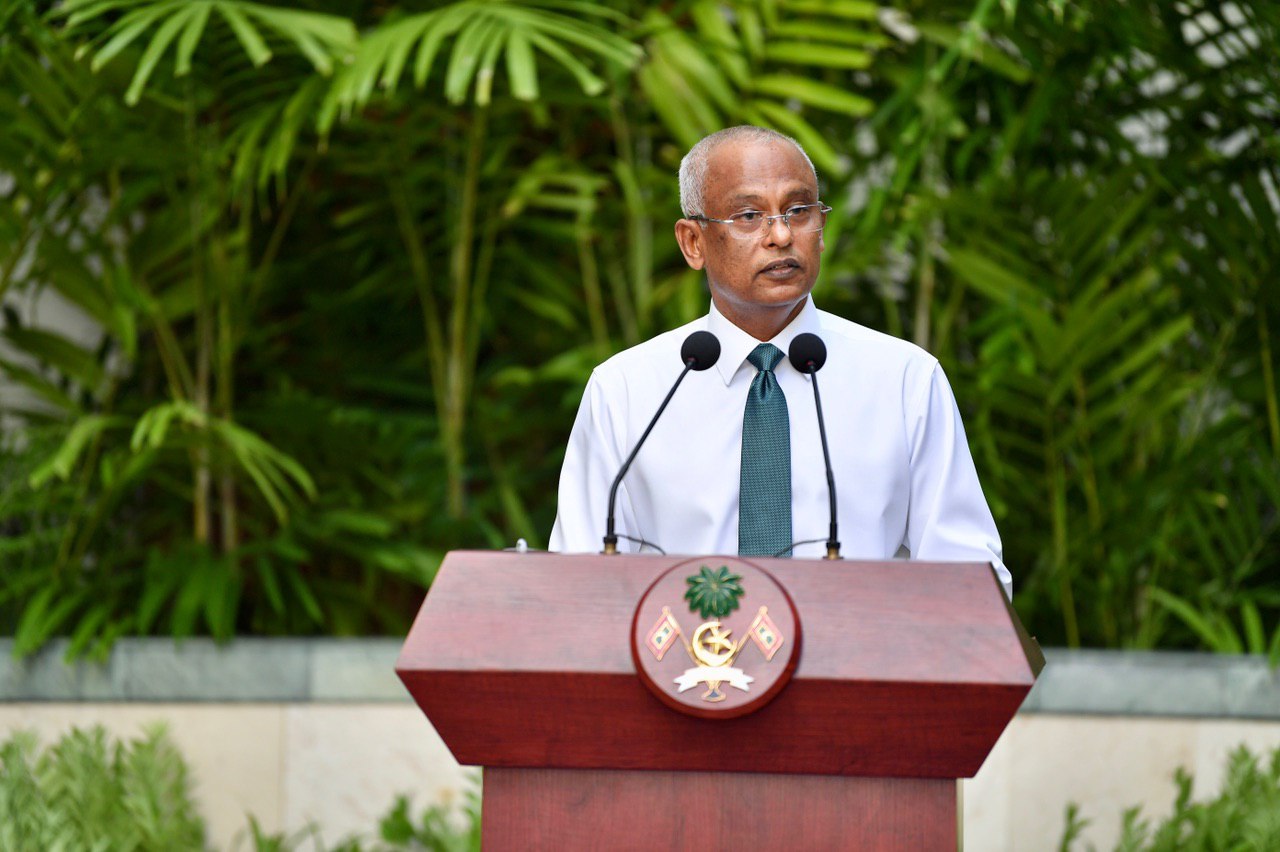 President Ibrahim Mohamed Solih. Photo: President's Office.