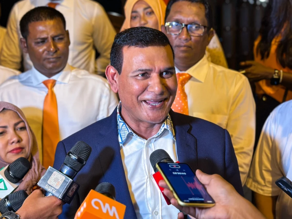 އެމް.ޑީ.އޭގެ ރައީސް އަދި ދ. މީދޫ ދާއިރާގެ މެންބަރު އަޙްމަދު ސިޔާމް