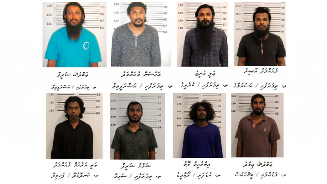 ޓެރަރިޒަމްގެ ތުހުމަތުގައި ތިމަރަފުށިން ހައްޔަރުކުރި މީހުން