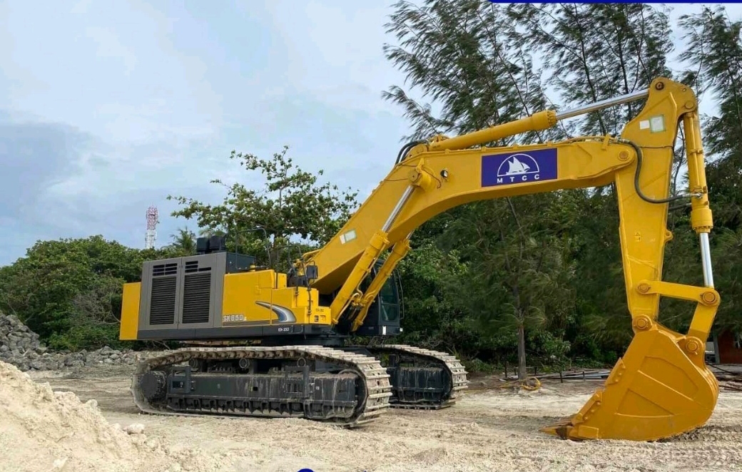 ރަސްމާދޫ ބަނދަރު ޕްރޮޖެކްޓަށް އެމްޓީސީސީގެ އެންމެބޮޑު އެކްސްކަވޭޓަރ!