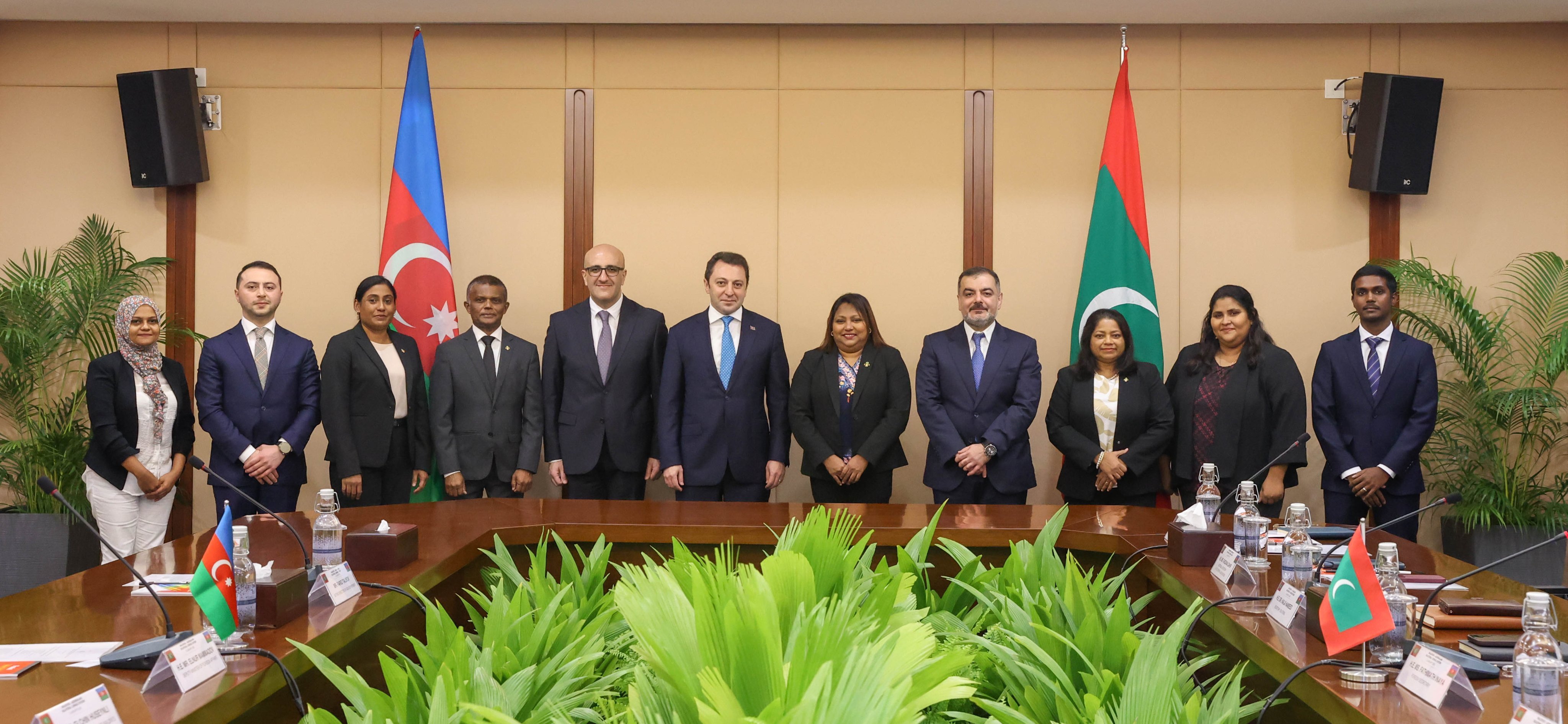 Maldives and Azerbaijan hold first round of bilateral consultations