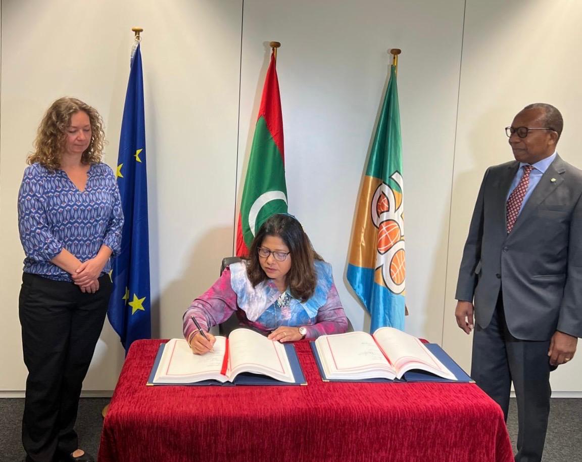 Maldives signs historic Samoa agreement with European Union and OACPS