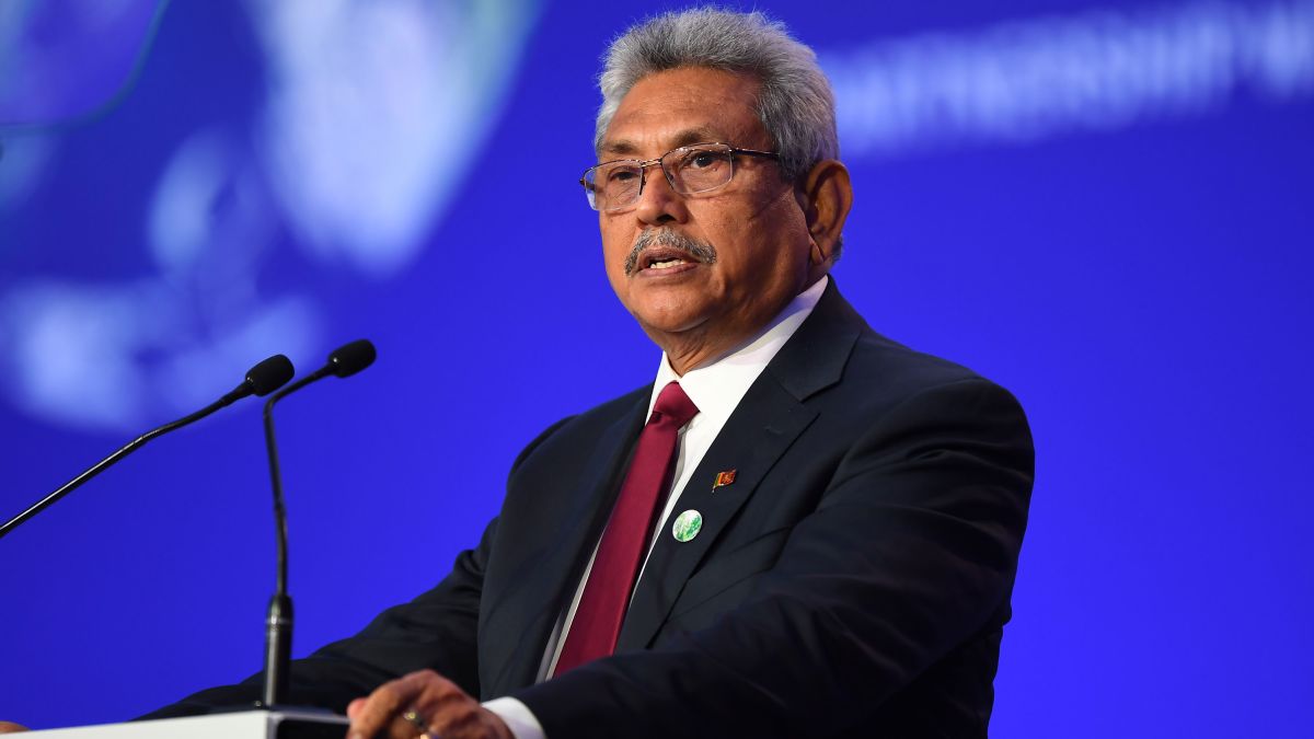 Sri Lankan President Gotabaya Rajapaksa